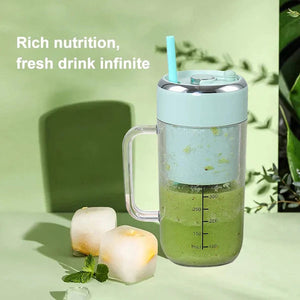 MINI SMOOTHIE BLENDER WITH STRAW KSA Drop