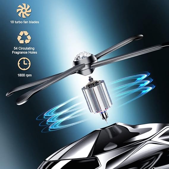 Helicopter-shaped Car Air Freshener KSA DROP