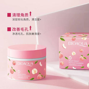 Bioaqua Peach Fruit Acid Exfoliating Gel جل التقشير بحمض الخوخ والفواكه من بيواكوا saudiessentials