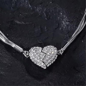 Heart Shaped Magnetic Necklace KSA DROP