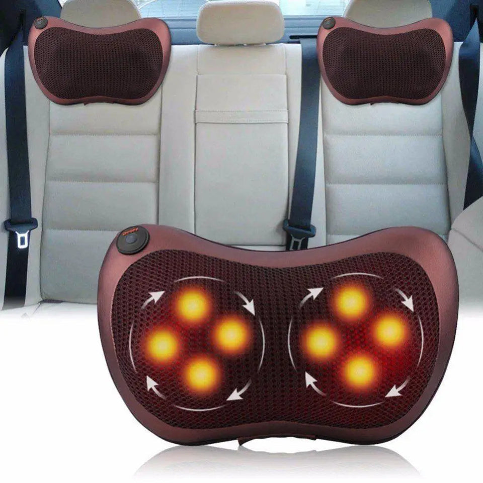 ELECTRIC NECK AND BODY MASSAGE PILLOW KSA Drop