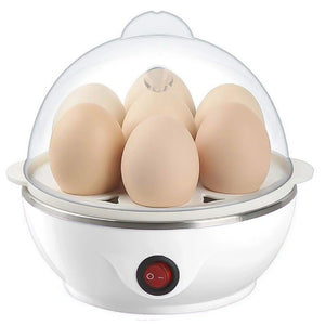 Electric Egg Cooker 7 Eggs Steamer KSA DROP