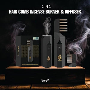 2 in 1 Hair Comb Incense Burner KSA DROP