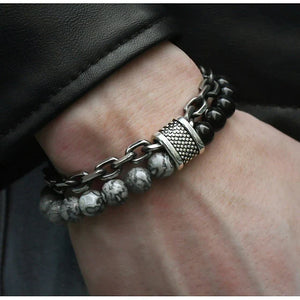 Beaded Chain Bracelet for Men & Women KSA DROP