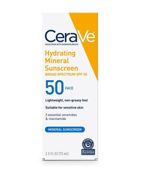 Hydrating Mineral Sunscreen SPF 50 Face Lotion KSA DROP